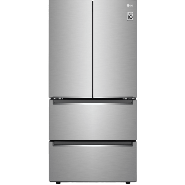 Réfrigérateur LG 33’’, 18 pi.cu, Profondeur comptoir, 4 portes, Stainless - LRMNC1803S