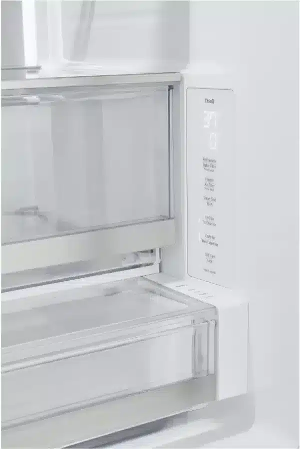 Réfrigérateur intelligent à porte française LG 36", Porte dans la porte, 31 pi.cu., Stainless - LRYKS3106S – Image 6
