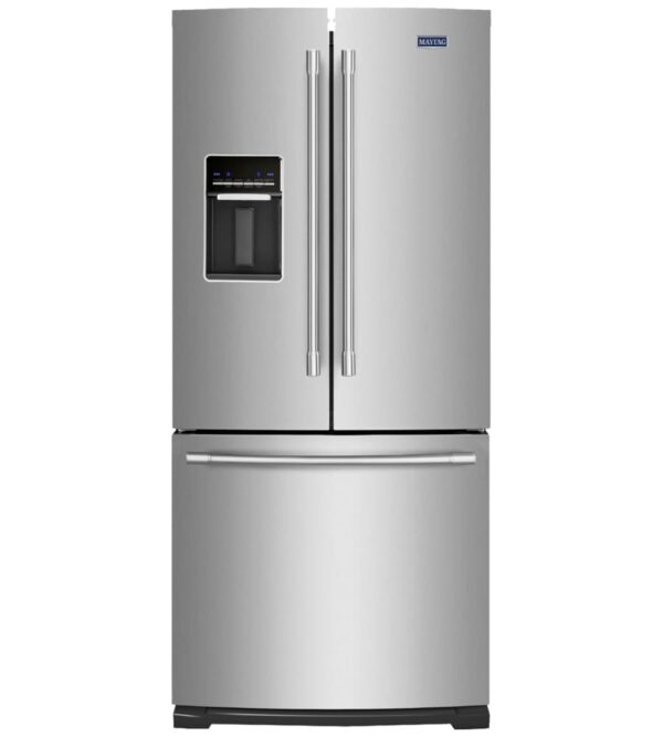 Réfrigérateur à portes françaises Maytag 30’’, Distributeur externe, 20 pi.cu, Stainless - MFW2055FRZ
