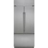 Réfrigérateur Professionnel Encastré à Porte française 36’’, 20.6 pi.cu, Stainless - ZIPS360NNSS
