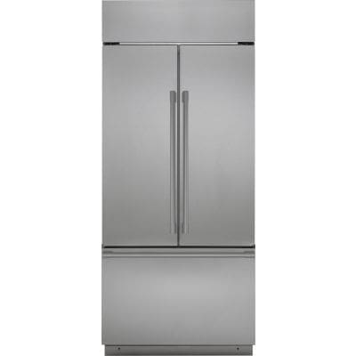Réfrigérateur Professionnel Encastré à Porte française 36’’, 20.6 pi.cu, Stainless - ZIPS360NNSS