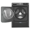 Ensemble laveuse-sécheuse Maytag à vapeur, 5,5/7,3 pi³, Noir volcan, Superposable – Image 2