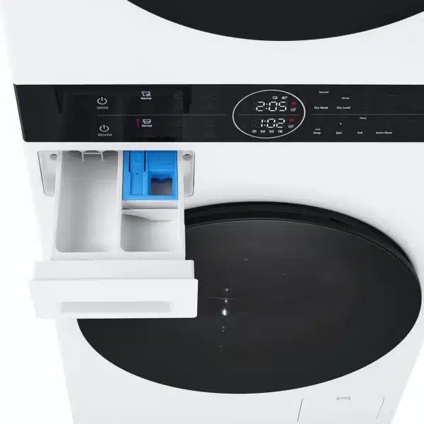 Centre de buanderie 24'', LG, Wi-Fi, Technologie IA, Blanc - WKHC152HWA – Image 2