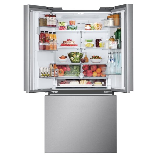 LG 25 cu. ft. French Door Refrigerator, Stainless – LF25S6330S - Image 2