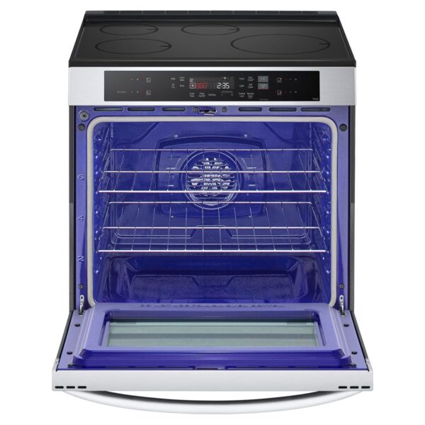 Cuisinière intelligente à induction LG 6,3 pi.cu, Convection, Air Fry, Stainless – LSIL6332FE – Image 3