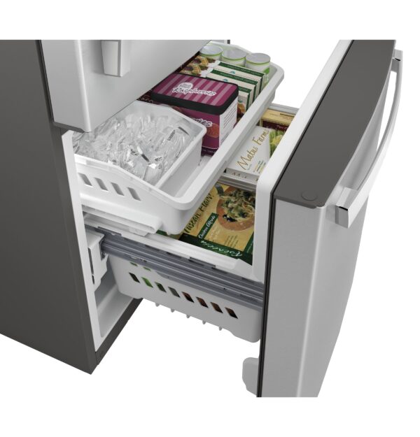 Réfrigérateur de 24,8 pi³ à congélateur inférieur, Stainless - GDE25EYKFS – Image 5