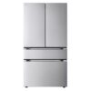 Réfrigérateur intelligent à portes françaises LG 36’’, 4 portes, Eau et Glace, Stainless - LF30S8210S