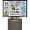 20.8 cu.ft. Refrigerator, French doors, Slate - PNE21NMLKES - Image 2