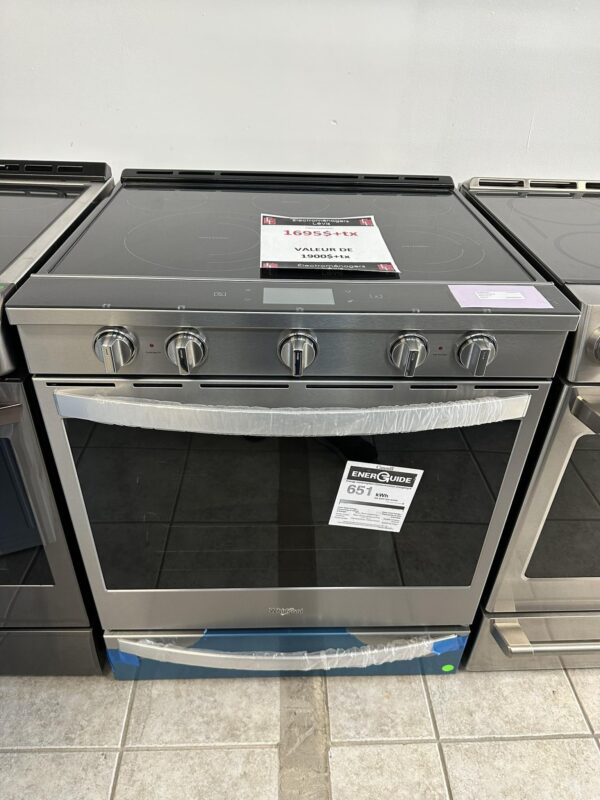 ​​Cuisinière intelligente Whirlpool 30'', Convection, 6.4 pi.cu, Stainless ​- YWEE750H0HZ – Image 7