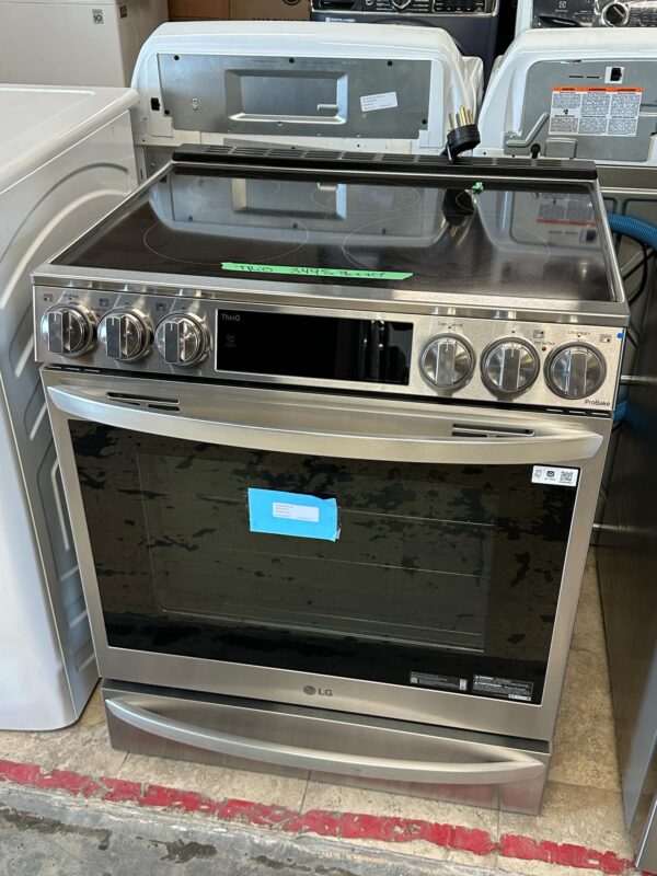 30” Slide-In Range, Air Fry, 6.3 cu.ft., Wi-Fi, Stainless Steel – LSEL6337F - Image 5