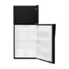 Réfrigérateur à congélateur supérieur Whirlpool 30’’, 18.2 pi.cu., Noir - WRT318FZDB – Image 4