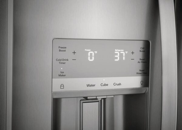 Réfrigérateur Frigidaire 22.3 pi.cu, Côte-à-côte, Stainless - GRSS2352AF – Image 3
