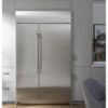 42'' Smart Refrigerator, Built-in, Side-by-side, Stainless steel  - CSB42WP2NS1 - Image 3
