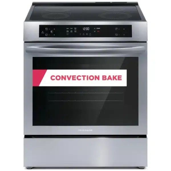 Cuisinière à Induction Frigidaire 30’’, 5,3 pi.cu., Autonettoyante, Four simple, Stainless-FCFI308CAS