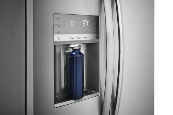 Réfrigérateur Frigidaire 22.3 pi.cu, Côte-à-côte, Stainless - GRSS2352AF – Image 2