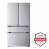 Réfrigérateur intelligent à portes françaises LG 36’’, 4 portes, Eau et Glace, Stainless - LF30S8210S – Image 6