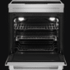 Cuisinière Induction Slide-in Jenn-Air 30’’, 6,4 pi.cu., Friture à air, Stainless - JIS1450ML – Image 2