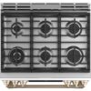 Cuisinière au gaz encastrée 30“, Convection, Blanc mat - CCGS700P4MW2 – Image 3