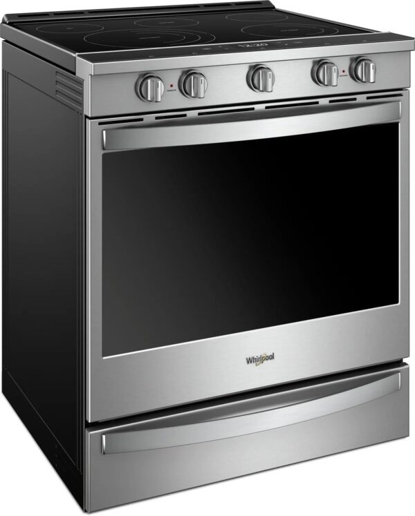 ​​Cuisinière intelligente Whirlpool 30'', Convection, 6.4 pi.cu, Stainless ​- YWEE750H0HZ – Image 2