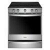 ​​Cuisinière intelligente Whirlpool 30'', Convection, 6.4 pi.cu, Stainless ​- YWEE750H0HZ