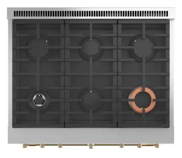 Cuisinière au gaz intelligente de 6.2 pi.cu, 6 brûleurs, Blanc - CGY366P4TW2 – Image 3