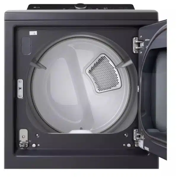 Sécheuse LG 27’’ avec porte EasyLoadMC, 7.3 pi³, Wi-Fi, Noir mat – DLE8400BE – Image 4