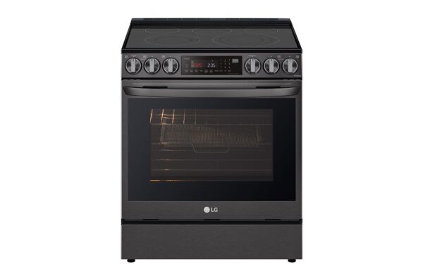 Cuisinière LG 30’’, Air Fry, 6.3 pi.cu, Wi-Fi, Black stainless - LSEL6335D
