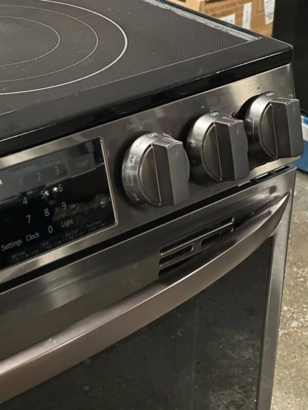 Cuisinière LG 30’’, Air Fry, 6.3 pi.cu, Wi-Fi, Black stainless - LSEL6335D – Image 7