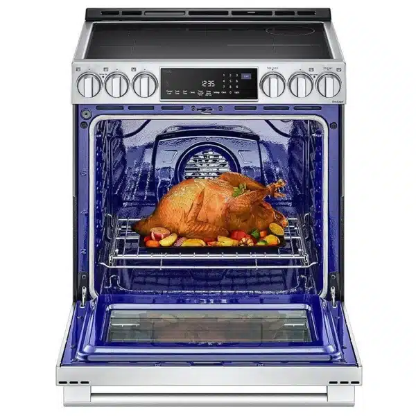 Cuisinière encastrable à induction, 6,3 pi.cu, Convection, Air Fry, LG - LSIS6338F – Image 2