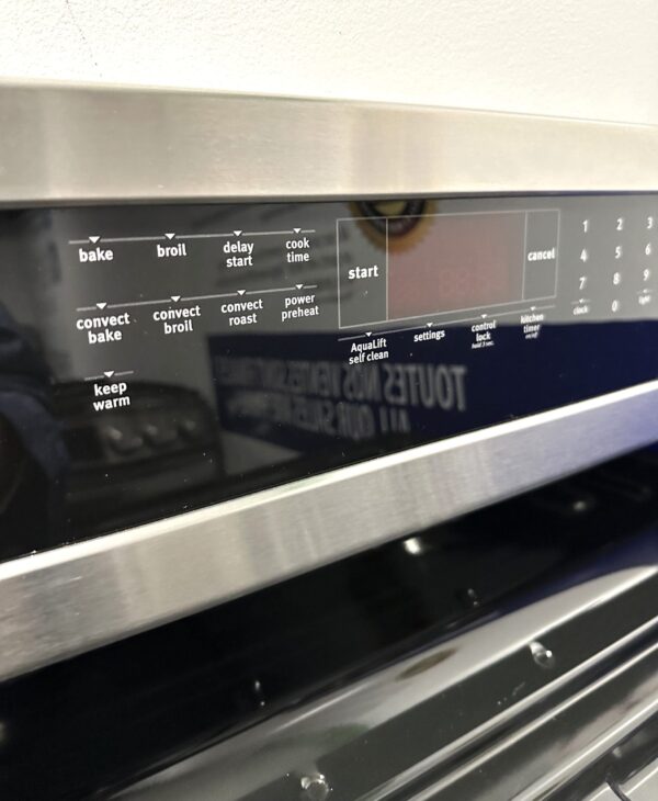 Cuisinière au gaz 30’’, 5,8 pi.cu, Convection, Stainless, Maytag - MGR8800FZ – Image 6