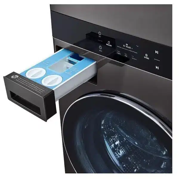 Centre de buanderie frontal LG 27’’, Wi-Fi, Black stainless-WKEX300HBA – Image 2