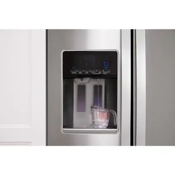 Réfrigérateur côte-à-côte 33'', 21.7 pi.cu, Whirlpool, Stainless -WRS312SNHM – Image 4