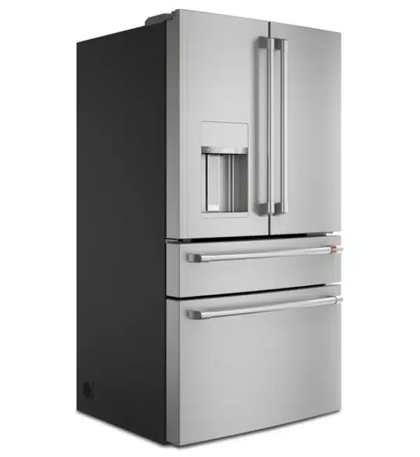 36'' Smart Refrigerator, French doors, Double freezer, 27.8 cu. ft, Stainless steel -CVE28DP2NS1 - Image 3