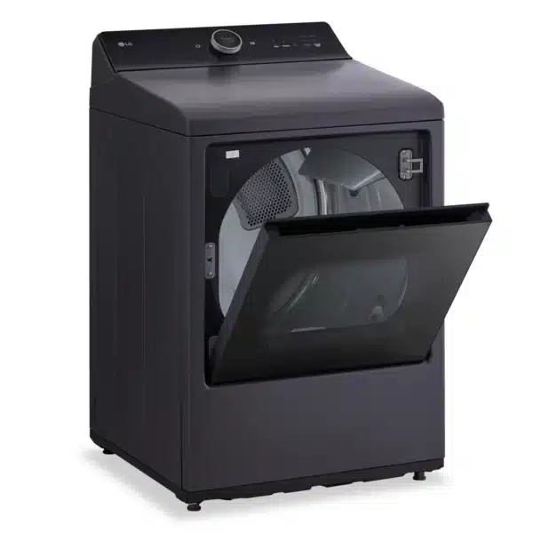 Ensemble laveuse-sécheuse LG 6,3/7,3 pi.cu, Acier noir, AI, TurboWash, EasyLoad – Image 2