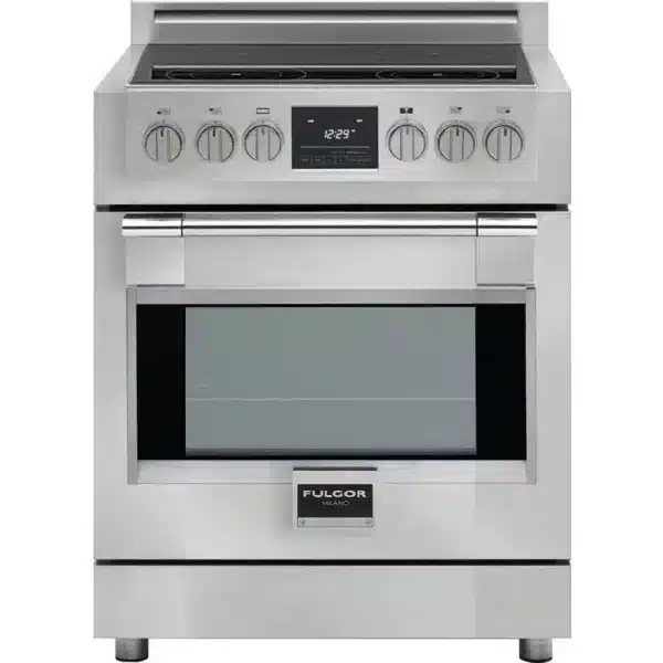 Cuisinière à induction 30’’, Convection, 4.4 pi.cu, Fulgor, Stainless - F6PIR304S1