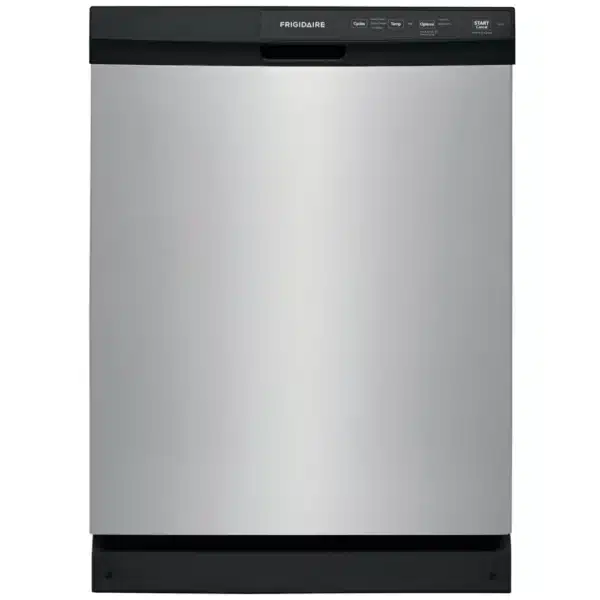 Frigidaire 24″ Built-In Dishwasher – 3 Cycles, 60 dBA - FFCD2413US