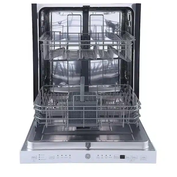 GE 24″ Built-In Dishwasher – White, 3 Racks, Ultra-Quiet 45 dBA - GBP534SGPWW - Image 2