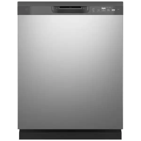 GE 24″ Built-In Dishwasher – 2 Racks, 59 dBA - GDF510PSRSS