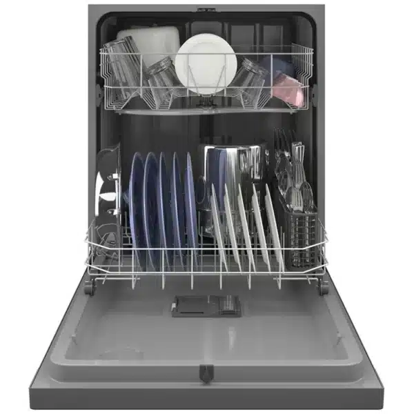 GE 24″ Built-In Dishwasher – 2 Racks, 59 dBA - GDF510PSRSS - Image 2