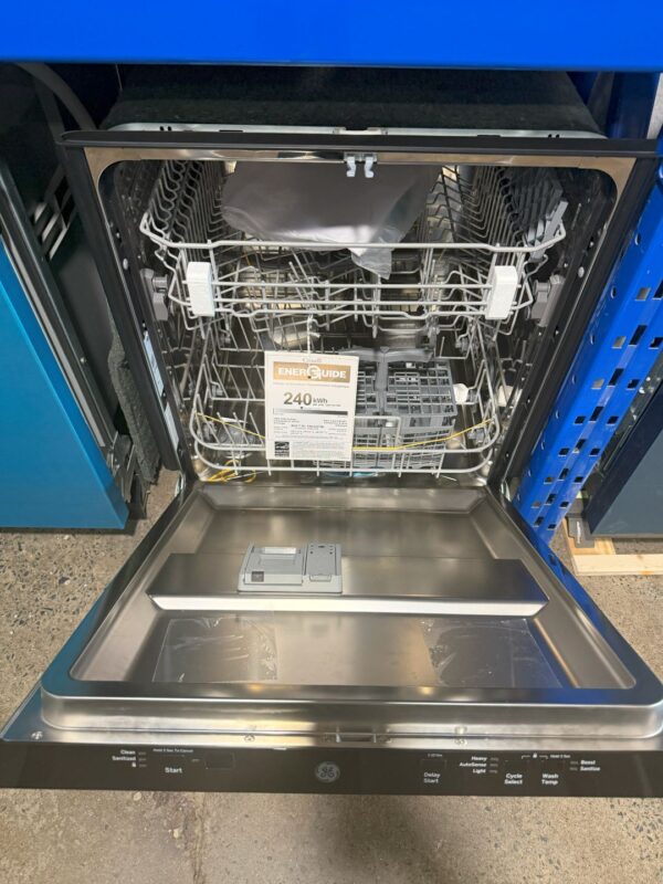 Lave-vaisselle encastrable GE 24″ – Acier inoxydable, 2 paniers, 51 dBA - GDT225SSLSS – Image 5