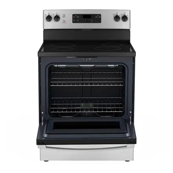 Cuisinière autonome 5.0 pi.cu, 30”, GE, Stainless - JCBS630SVSS – Image 3
