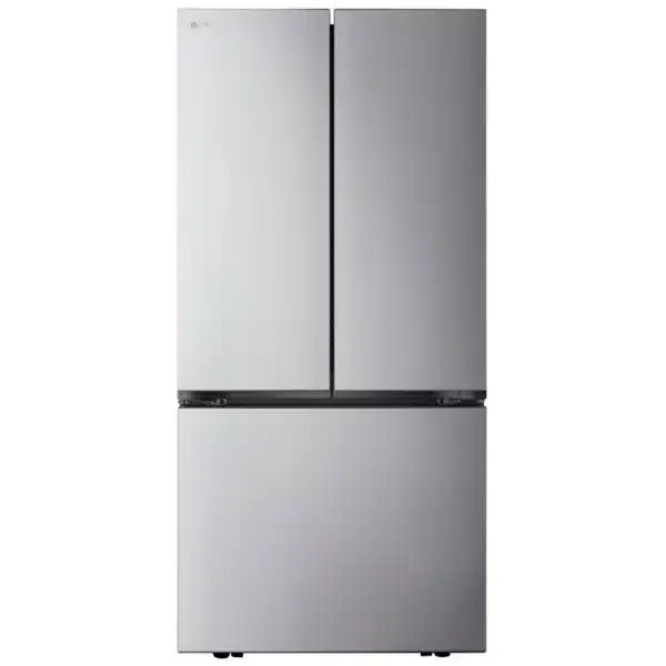 LG LF21C6200S Bottom Freezer Counter Depth French Door Refrigerator, 33 inch Width, ENERGY STAR Certified, 21 cu. ft. Capacity, Counter Depth, Ice Dispenser (Freezer Located), Stainless Steel colour, Counter-Depth MAX™ , ThinQ® Technology