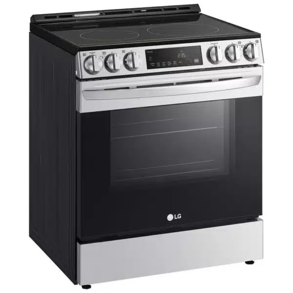 LG 30'' Range, Air Fy, Stainless, Wi-Fi - LSEL6333F - Image 3