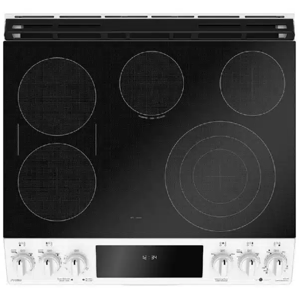 Cuisinière électrique GE Profile – 30″, Encastrable, Convection, Wi-Fi - PCS940DMWW – Image 3