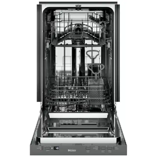 Lave-vaisselle encastrable HAIER 18″ – 2 paniers, 47 dBA, Format compact - QDT125SSLSS – Image 2