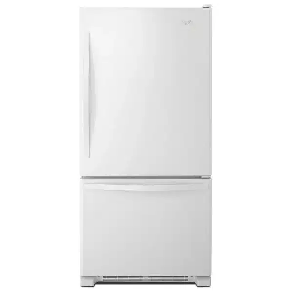 Réfrigérateur à Congélateur inférieur Whirlpool 30’’, 18.7 pi.cu., Energy Star, Blanc