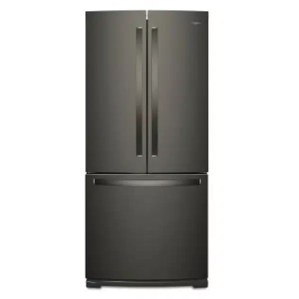 Réfrigérateur à portes françaises Whirlpool WRF560SFHV frigo, 30 pouce largeur, 19.7 pi. cu. Capacité, couleur Inox noir – Image 2