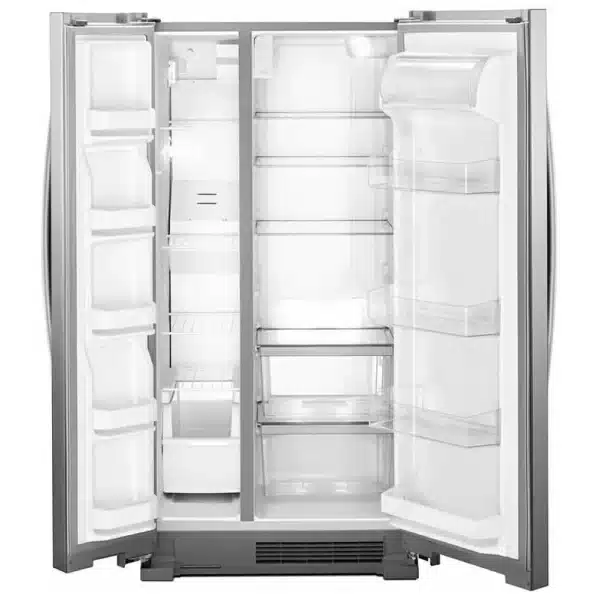 Réfrigérateur côte-à-côte 33'', 21.7 pi.cu, Whirlpool, Stainless – WRS312SNHM – Image 2