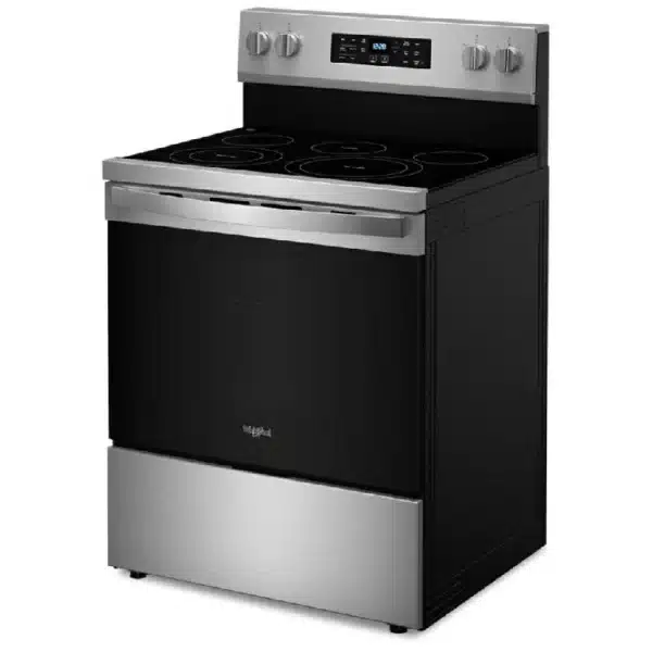 Cuisinière Whirlpool, Convection, Air Fry, 5.3 pi.cu, Stainless – Image 4