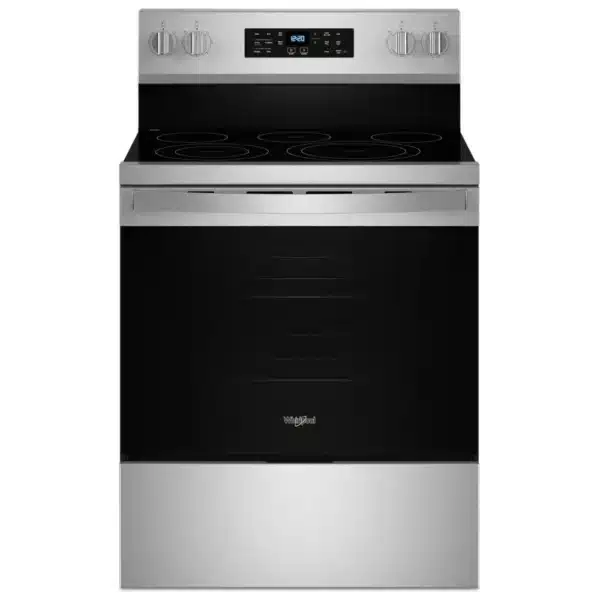Cuisinière Whirlpool, Convection, Air Fry, 5.3 pi.cu, Stainless